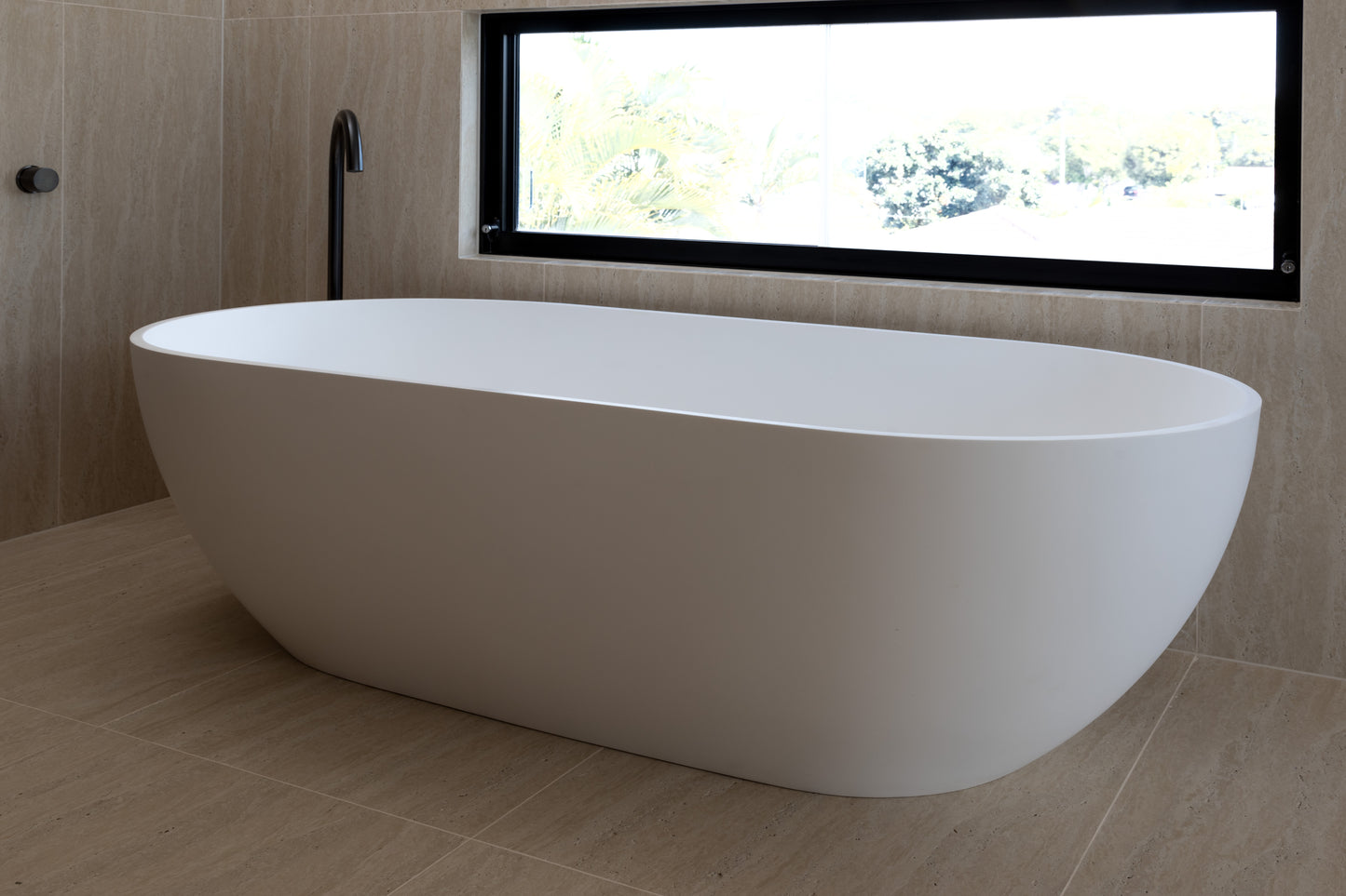 Positano Stone Freestanding Bath