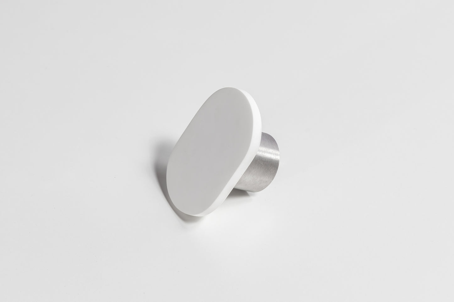 Ferrera Stone Towel Hook - Matte White