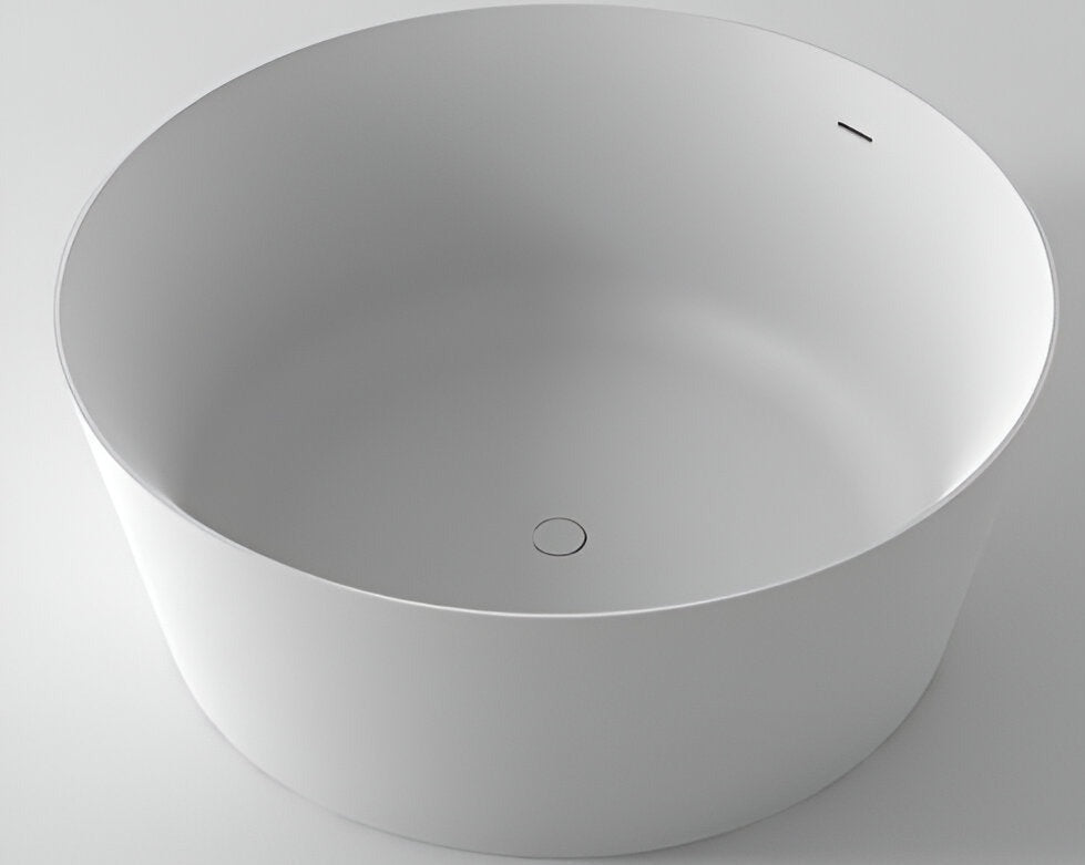 Como Freestanding Round Stone Bath