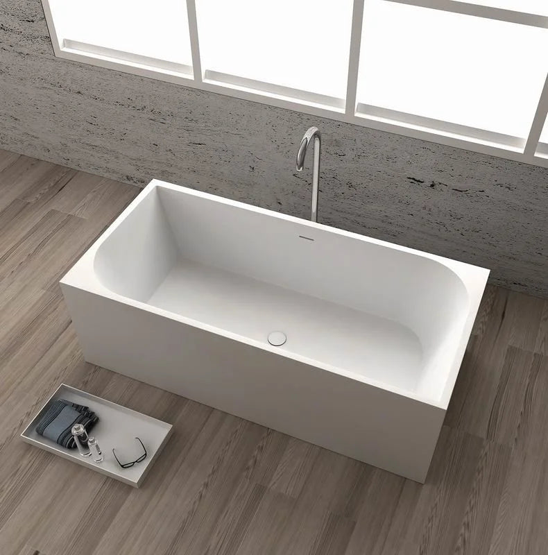 Vasto Freestanding Solid Surface Bath