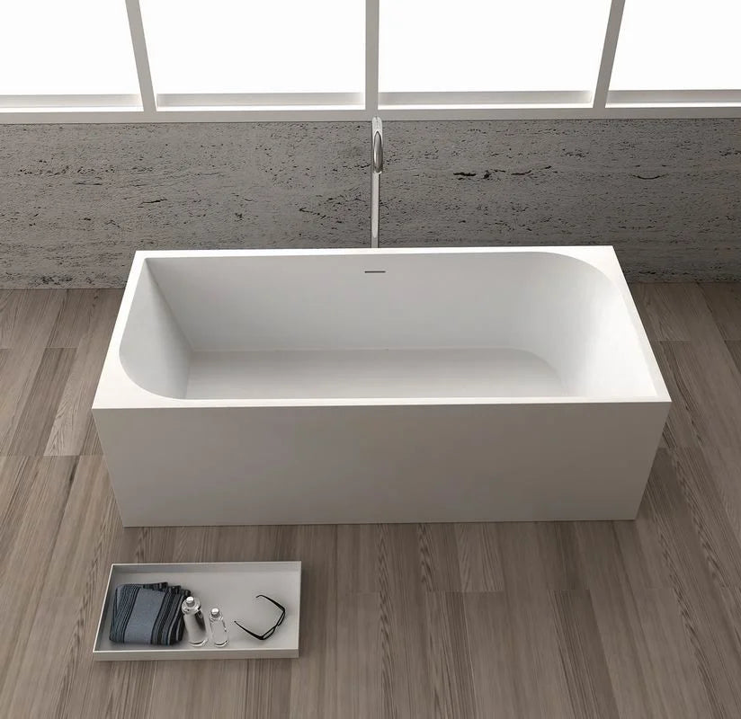 Vasto Freestanding Solid Surface Bath