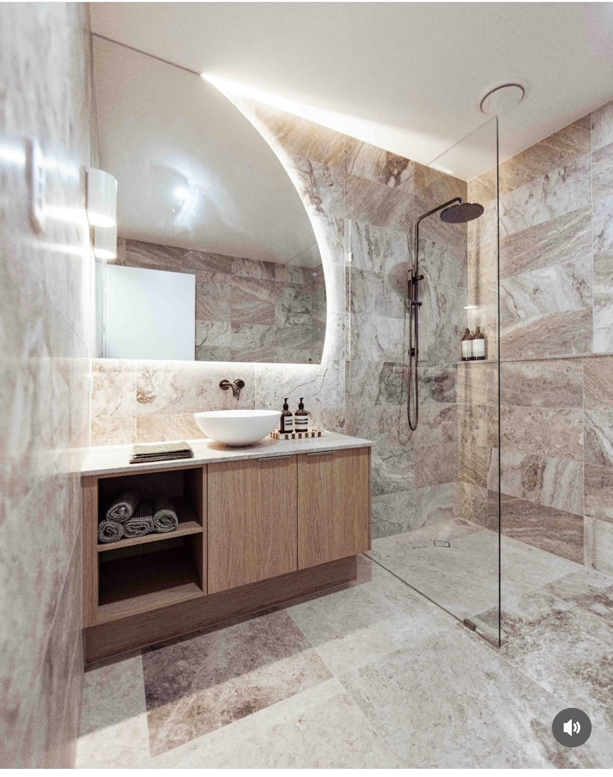 Naples Stone Top Mount Basin - Matte White