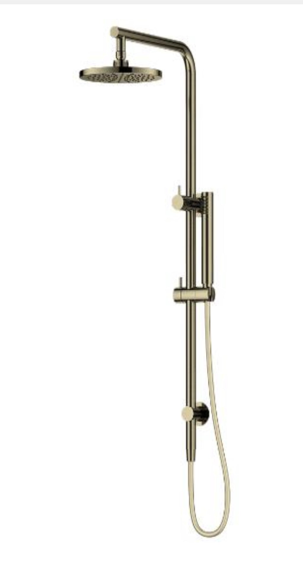 Shower Rail Set with Hand Held Spout