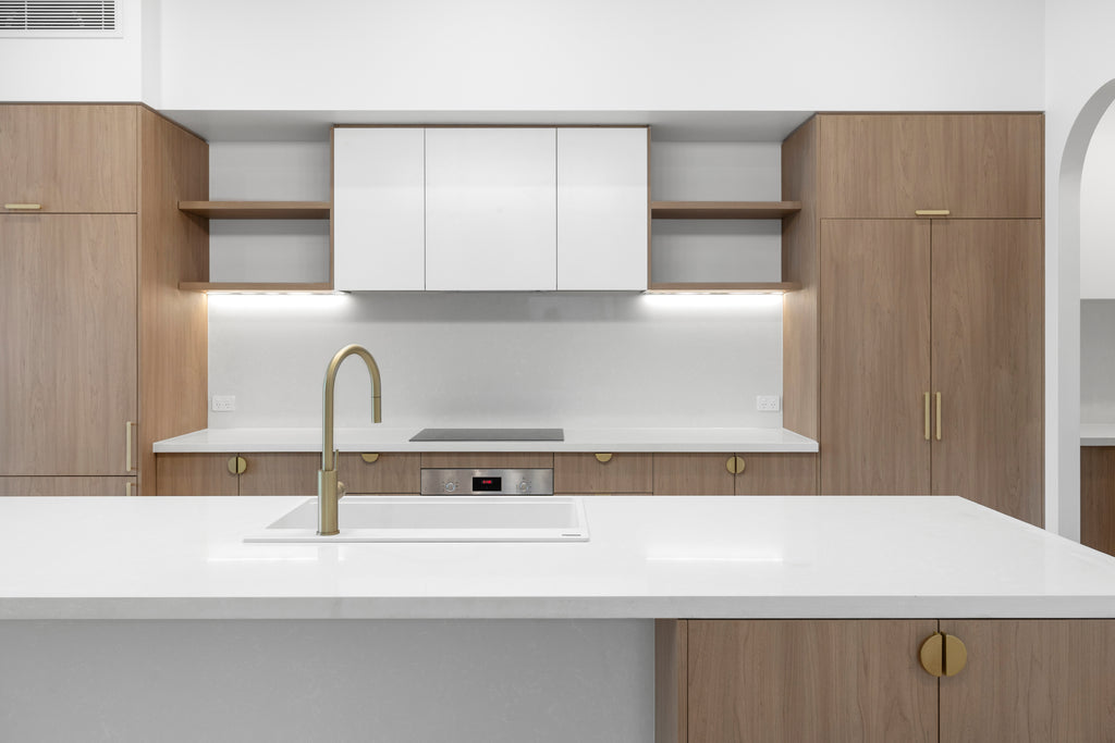 Pull Out Bench Mounted Kitchen Mixer