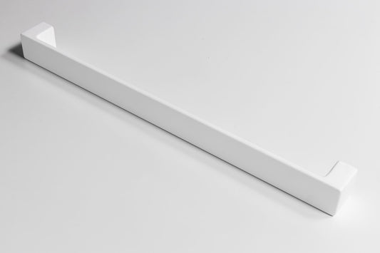 La Spezia 600mm Single Stone Towel Rail - Matte White
