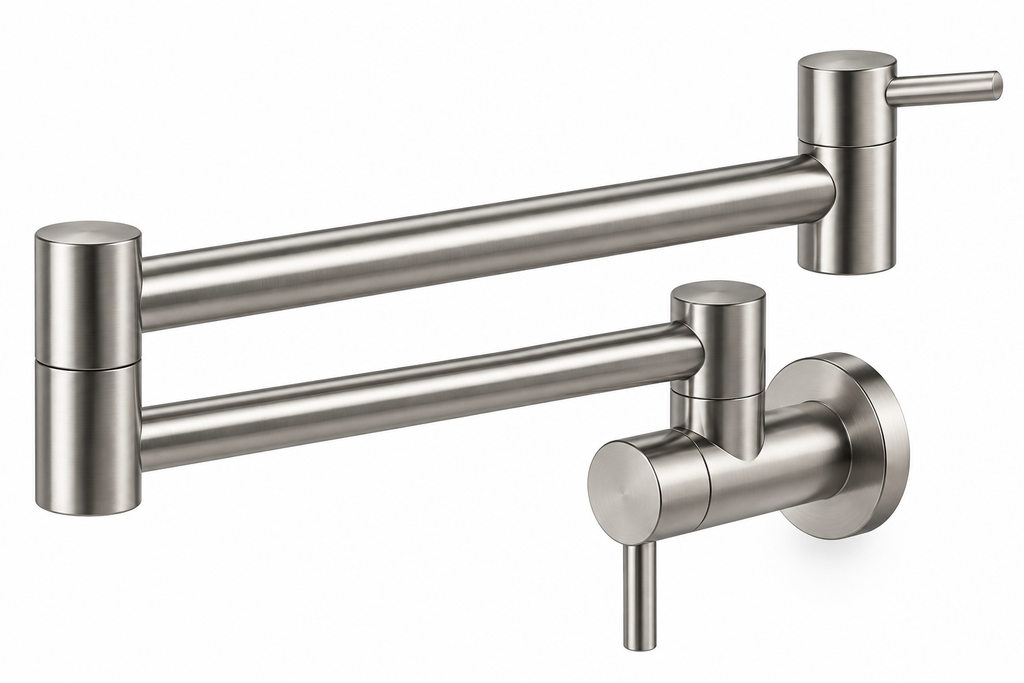 Wall Mounted Pot Filler – Brushed Nickel